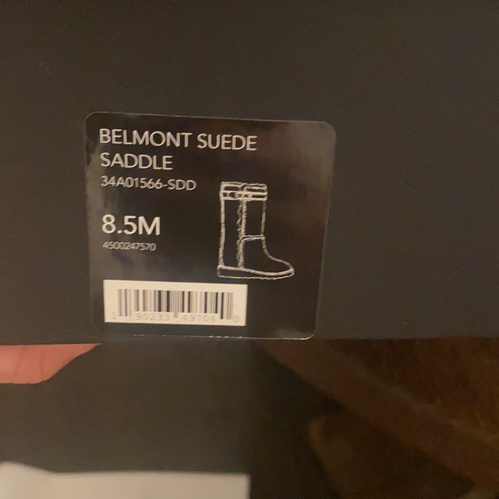 New Coach BELMONT Black Suede Women Winter Boots - Picture 5 of 5